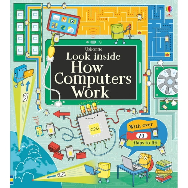 Look Inside How Computers Work (Board book)