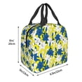 thumbnail image 3 of Easygdp Lilies Flowers Bolsa Térmica Premium - Tela Oxford Impermeable, Gran Capacidad, Bolsillo Frontal, Unisex para Trabajo, Escuela, Actividades al Aire Libre y Picnics, 3 of 8