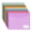 A4 14PCS, variant on KGJQ Plastic File Folder with Label Pocket, Hook And Loop Closure Clear Poly Envelope Document Folder, A4/A5/A6 Waterproof Organizer for Teacher Office School