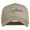 Khaki, variant on USA State Utah Flower Sego Lily Embroidery Organic Cotton Cap - Red OSFM