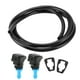 thumbnail image 1 of Boquilla de lavado de parabrisas Unique Bargains delantera con 2 juntas, manguera de fluido de 1.2 metros No.5116079AA para Dodge Grand Caravan 2008-2020 Negro Azul, 1 of 7