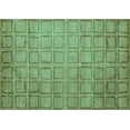 thumbnail image 1 of Ahgly Company Indoor Rectangle Abstract Turquoise Blue Modern Area Rugs, 2' x 4', 1 of 4