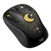 Logitech ماوس لاسلكي مدمج، 2.4 جيجا هرتز مع جهاز استقبال USB، تتبع بصري، ليلة سحرية