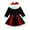Black, variant on Generic Christmas Sweater Kids Toddler Girls Long Sleeve Bowknot Princess Dress Headbands Set for Fashion Casual Breathable Clothing(4-5 Years,Black)
