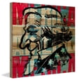thumbnail image 3 of Marmont Hill "Uncle Sam Smile" by Rick Martin Painting Print on Natural Pine Wood, 3 of 5