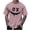 Pink, variant on Mens Graphic T-Shirts Short Sleeve Streetwear Hip Hop T Shirt Casual T Shirt Funny Smile Black Teeth Graphic T-Shirts