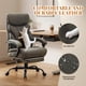 thumbnail image 4 of Yeshouse Silla de oficina grande y alta de 227 kg con reposapiés - Silla ergonómica ejecutiva de cuero para computadora, silla para juegos giratoria reclinable de 90 a 155° con soporte lumbar, 4 of 7