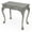 Gray, variant on Bowery Hill Solid Wood Traditional Writing Desk in Cherry Finish