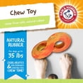 thumbnail image 2 of Masticable Arm & Hammer Rock-N-Roller para perros con pelota de tenis, 2 of 21