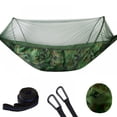 thumbnail image 1 of Automatic Hammock with Detacheable Mosquito Net for Outdoor Camping  Anti-Mosquito Tree-Shaped Swing Hammock  Practical and Durable  Leisure Mesh Hammock  Easy to Store, 1 of 6