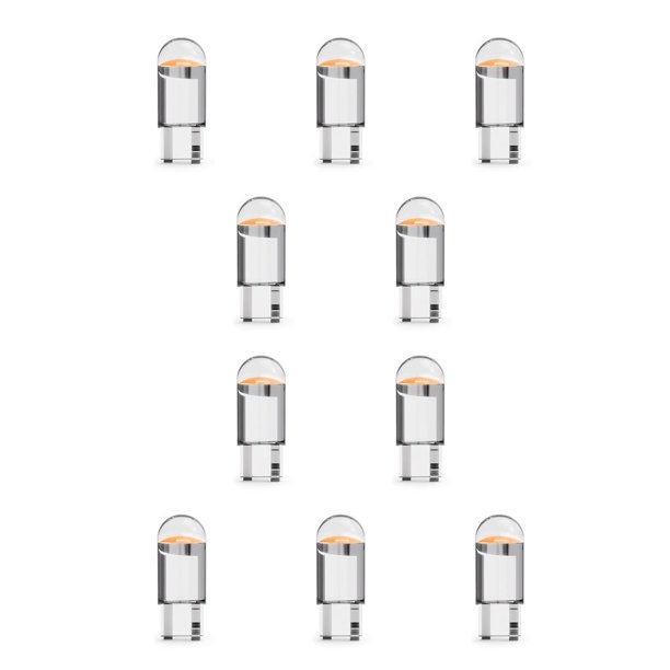 Kenally 10 piezas de luces LED para coche, Mini bombillas interiores, lámparas universales, piezas de repuesto para iluminación de automóviles, luz Type1 NO1 Kenally CBP227836