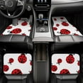 thumbnail image 7 of Naloa Fly Flying Ladybug Car Foot Mat Set of 4 Pieces - Universal Floor Liner Neoprene Full Set Floor Mats for Cars Trucks SUV, 7 of 7