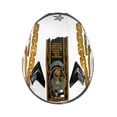thumbnail image 3 of Casco Abatible Erok Santa Muerte Blanco Dot + Mica De Regalo, 3 of 5