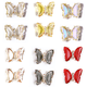 thumbnail image 1 of Diamantes de imitación para uñas, dijes de uñas de mariposa 3D, accesorios de decoración artística DIY, 1 of 5
