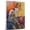 American English Coonhound, variant on Chihuahua Dog Stretched Canvas Size 8x12 – Climbing Theme Dog Art for Wall, Chihuahua Dog Playing Climbing Wall Art, Dog Lover Canvas Decor