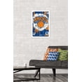 thumbnail image 2 of NBA New York Knicks - Maximalist Logo 23 Wall Poster, 14.725" x 22.375" Framed, 2 of 5