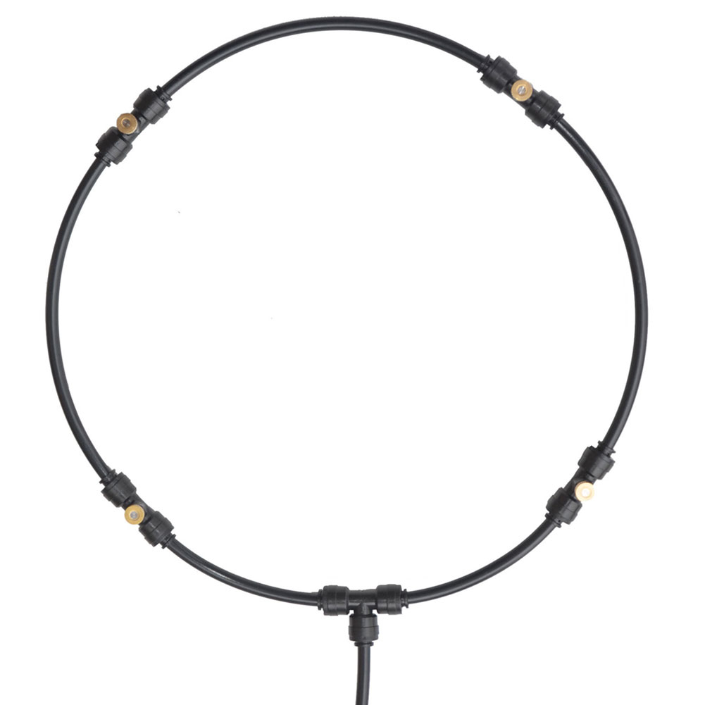 Buy Boc 12 Nozzles Garden Patio Mist Coolant System Water Sprinkler Cooling Spray Kits Online at