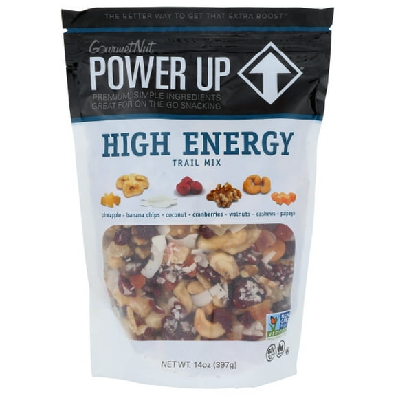 Power Up Trail Mix High Energy 14 oz (Pack of 6)