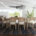 thumbnail image 3 of Homestyles Brentwood 7-Piece Mid-Century Wood Rectangle Dining Set in Brown, 3 of 7