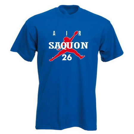 BLUE Giants Air Saquon Barkley T-shirt ADULT