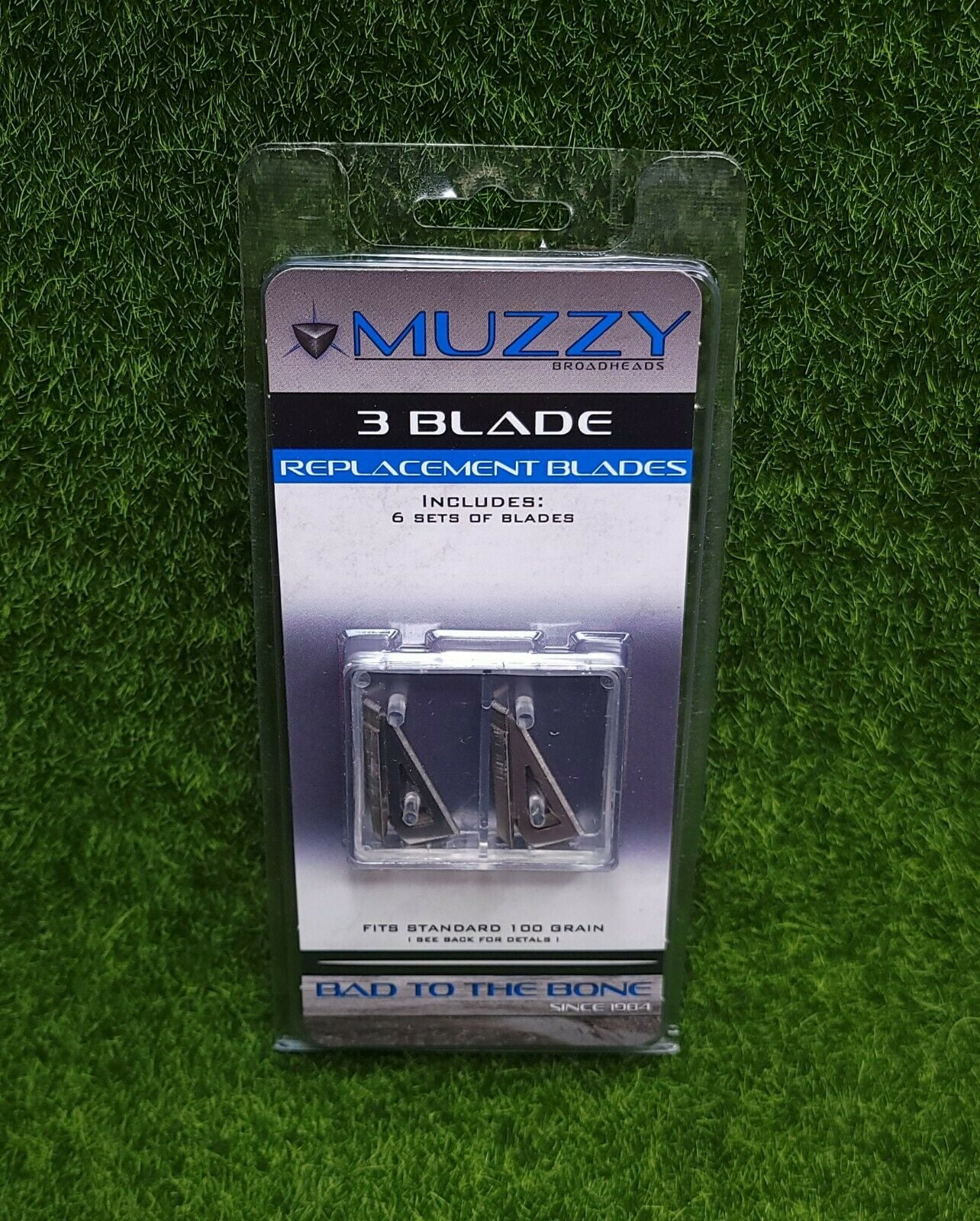 Clearance Muzzy Replacement Blades 4 Blade 100 Grain 12 Pack NEW 