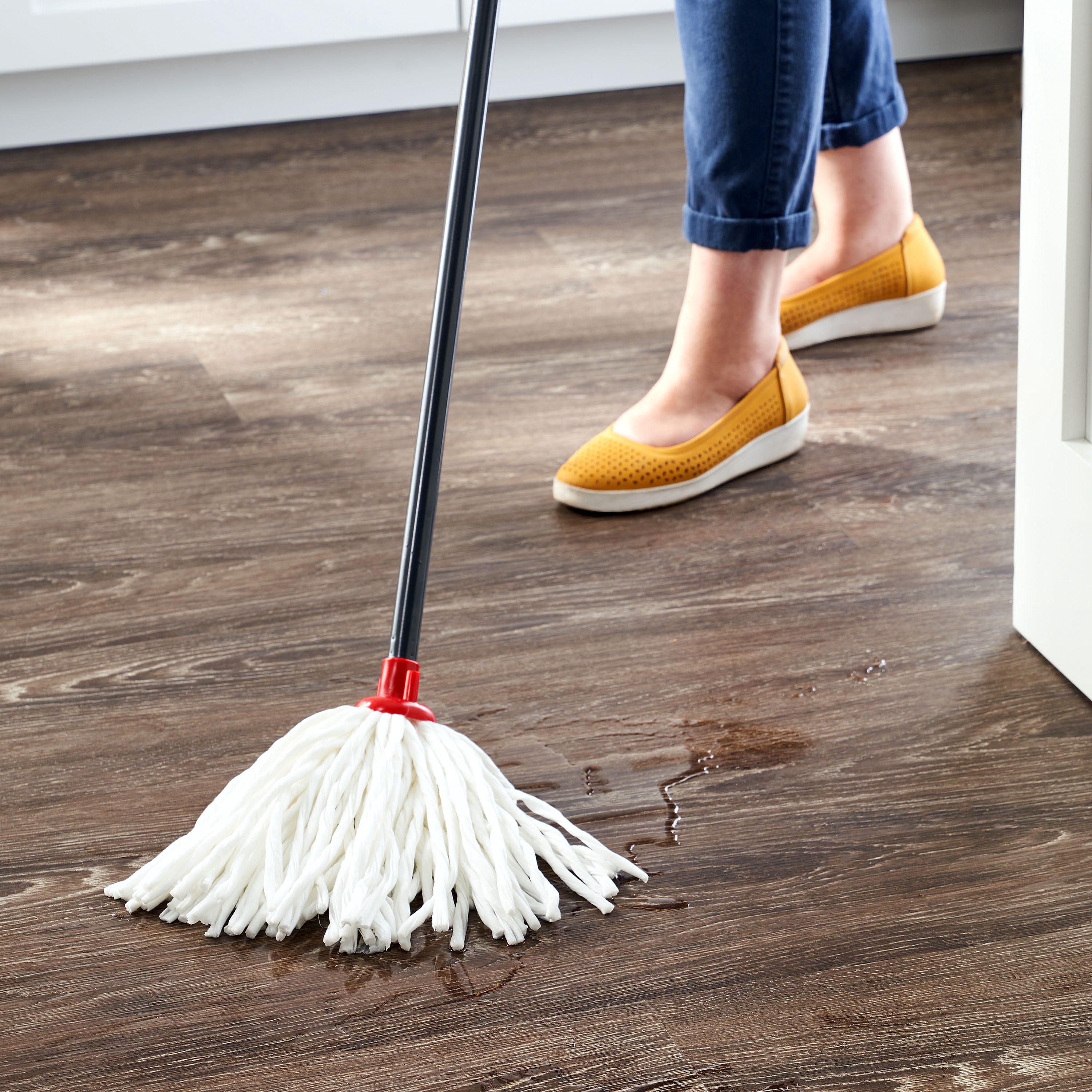 Great Value Spunlace Lint Free White Mop Refill Non Woven Fabric