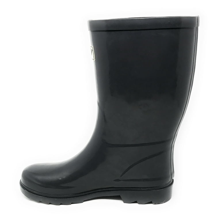 Short gray 2024 rain boots