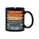 thumbnail image 1 of Taza vintage con texto "No tengo hija favorita" | Taza de café de cerámica blanca brillante | Apta para lavavajillas y microondas | Capacidad de 350 ml | Regalo divertido para mamá, papá, hija,, 1 of 5