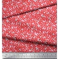 thumbnail image 3 of Soimoi Pink Cotton Duck Fabric Artistic Floral Decor Fabric Printed Yard 42 Inch Wide, 3 of 3