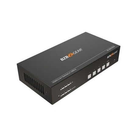 UPC: 0850009357120 | BZBGEAR 4-Port 4K UHD KVM and Conference Room Switcher with HDMI and USB 3.0