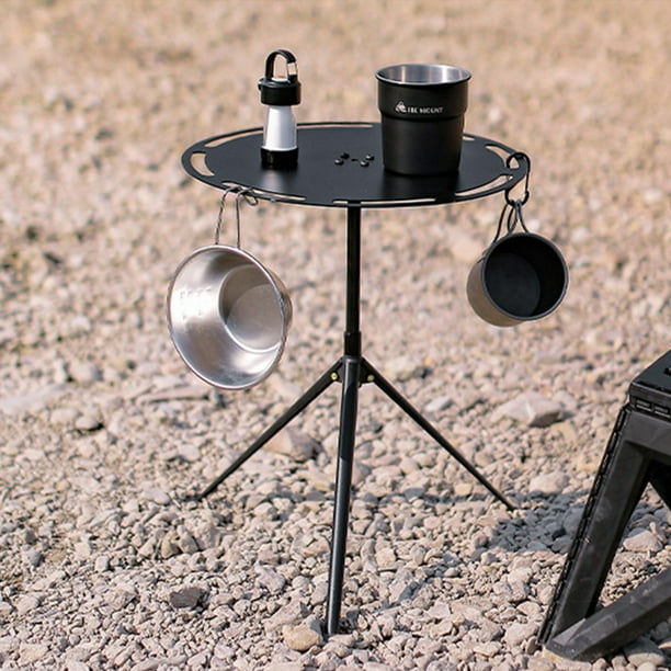 Mesa auxiliar portátil para acampar FLhrweasw mesa de pesca carga fuerte muebles de exterior Nuevo