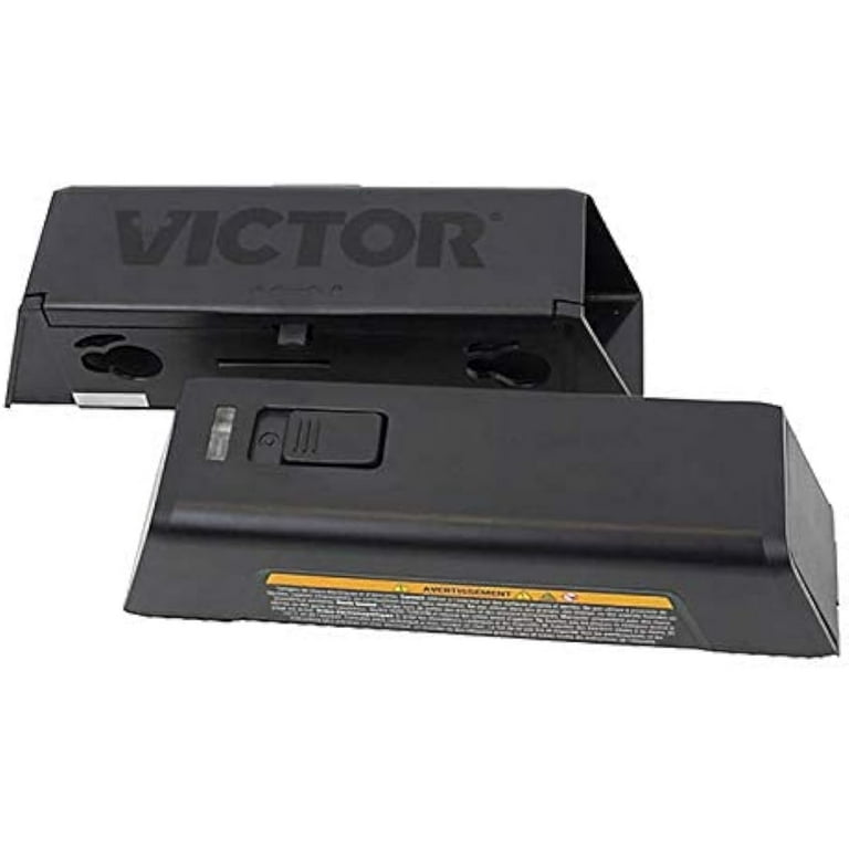 Victor M250S No Touch, No See Upgraded Indoor Electronic Mouse Trap - 1 Trap,Black  