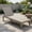 Brown, variant on Resenkos Outdoor Chaise Lounge Chair, Outdoor Recliner Chair with 5-Position Adjustable Backrest-Black, Portable Recliner for Lawn Garden Beach Yard