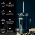 thumbnail image 4 of Bazzeff Prensa Francesa de Vidrio 350 ml Cafetera Francesa Lefzo, 4 of 7