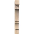 thumbnail image 5 of Ekena Millwork 3 1/2"W x 20"D x 28"H Balboa Block Smooth Bracket, Douglas Fir, 5 of 25