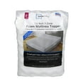 Mainstays 1.25" 7Zone Foam Mattress Topper, Full