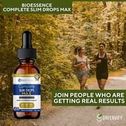 GreenVify BioEssence Complete Slim Drops Max Liquid Metabolism Support Supplement – Supports Energy