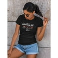 thumbnail image 2 of Windy And Free Days Shaped T-Shirt Women -Image by Shutterstock, Female XX-Large, 2 of 4
