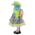 thumbnail image 3 of TISHITA Winter Porcelain Girls Dolls Model With Wooden Display Stand 16 inch, 3 of 8