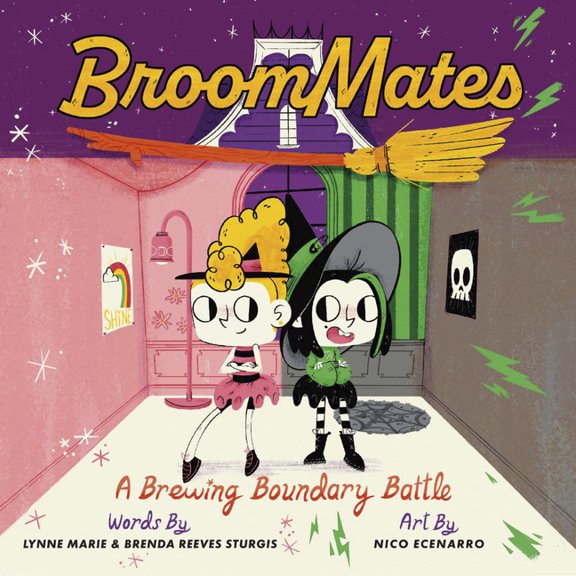 Broommates: A Brewing Boundary Battle, (Hardcover)