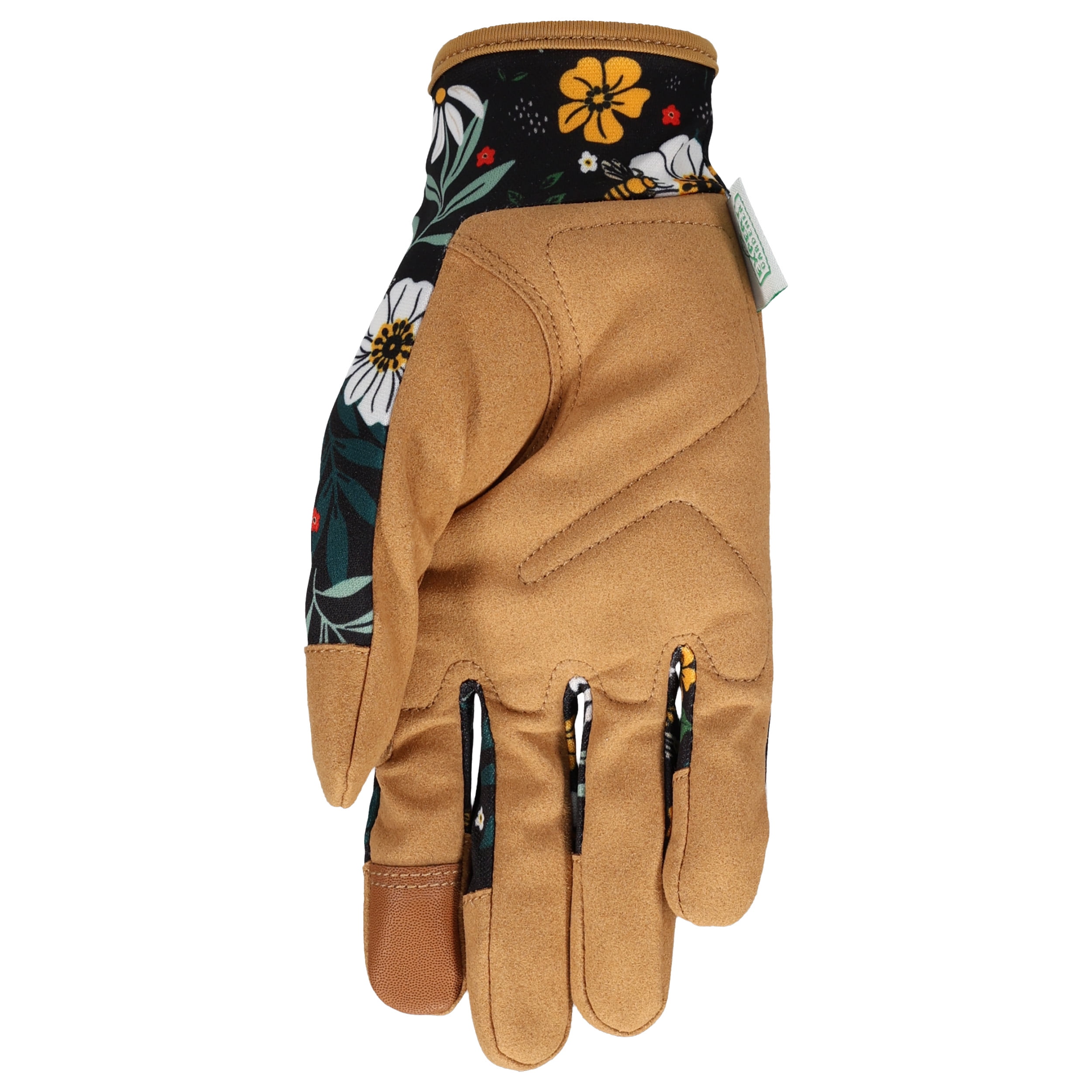 Expert Gardener Floral Synthetic Leather Glove Size Small, 1 Pair