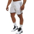 thumbnail image 3 of Sunloudy - Pantalones cortos deportivos para hombre, cintura elástica, transpirable, de secado rápido, para gimnasio, fitness, pantalones cortos delgados Sunloudy  S M L XL XXL, 3 of 8