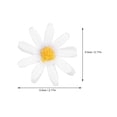 thumbnail image 2 of 100pcs Artificial Daisy Plastic Daisy Artificial Daisy Flowers Heads Daisy Party Decorations, 2 of 7