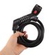 thumbnail image 5 of unbranded Para Con Cable De Negro Y Combinación De Cinco Dígitos Para Portátil, 5 of 6