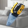 thumbnail image 4 of Aspirador automóvil, inflador de neumáticos 6000PA aspiradora de succión fuerte de alta potencia para sofá Hogar Automóvil - amarillo Soledad aspiradora de coche, 4 of 6