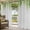 Green Grey, variant on Outdoor Curtains for Patio Waterproof, Green Outdoor Privacy Panels Grommet, Summer Botanical Leaves Watercolor Blackout Outside Curtains for Porch/Cabana/Pergola/Gazebo 54"x84", 2 Panels