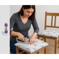thumbnail image 4 of Printed Cotton Canvas Fabric by Soimoi | Floral Pattern - White | 56 Inch Wide | Sold By 3 Yard | Heavy Duty Craft & Upholstery Fabric, 4 of 7