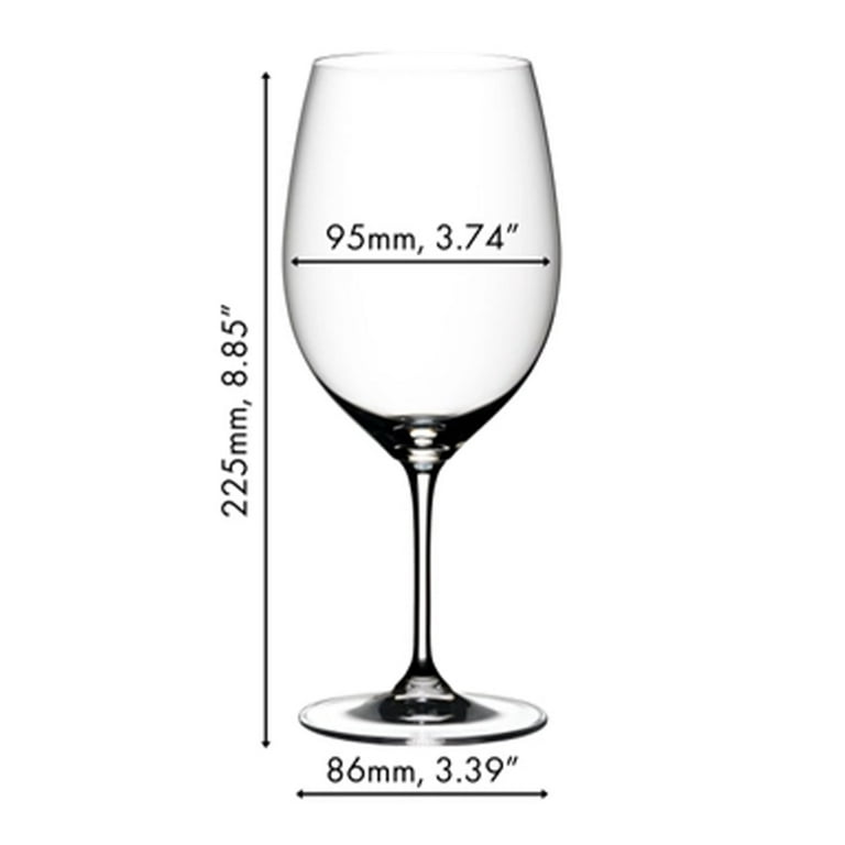 Riedel - O Wine Tumbler Cabernet/Merlot 8 Piece Value Set