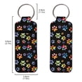 thumbnail image 2 of Yuyamidu Colorful Dog Paw Chapstick Holder for Women Chapstick Lip Balm Lip Gloss Lipstick Holder Keychains Lightweight Lipstick Protective Case Cute Lip Gloss Bag, 2 of 6