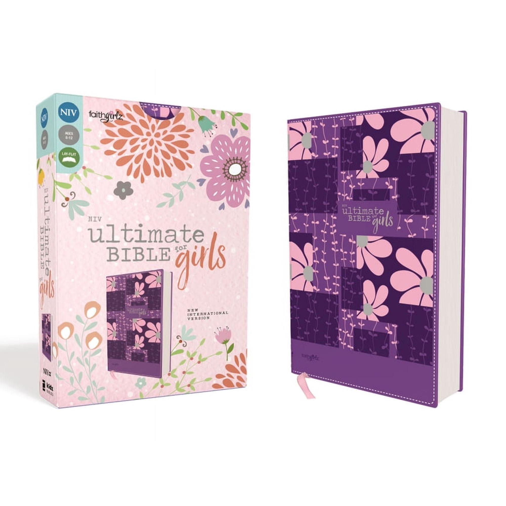 Faithgirlz Niv, Ultimate Bible for Girls, Faithgirlz Edition, Leathersoft, Purple: The Perfect Christian Faith Gift for Your Tween , (Hardcover)